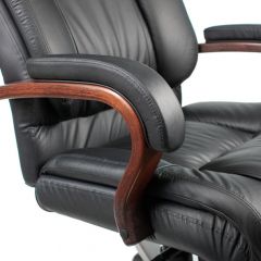 Кресло руководителя Бюрократ T-9925WALNUT/BLACK в Можге - mozhga.mebel24.online | фото 4