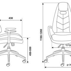 Кресло руководителя Бюрократ _ZEN/BROWN коричневый в Можге - mozhga.mebel24.online | фото 4