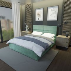 Кровать Аврора Решетка+ПМ (1800) *БЕЗ ДНА в Можге - mozhga.mebel24.online | фото