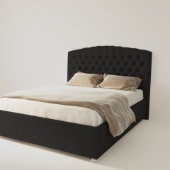 Кровать Берлин с ПМ 2000 (экокожа кольт ч) в Можге - mozhga.mebel24.online | фото 2