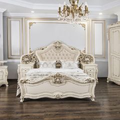 Кровать 1800 Джоконда (крем) в Можге - mozhga.mebel24.online | фото 6