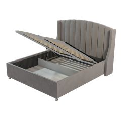 Кровать Доминика Решетка+ПМ+Дно (1400) в Можге - mozhga.mebel24.online | фото 2