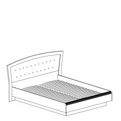 Кровать двойная №366 Афины в Можге - mozhga.mebel24.online | фото 2