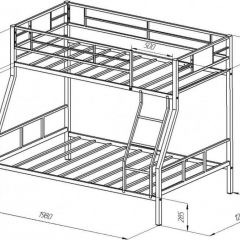 Кровать двухъярусная «Гранада-1» в Можге - mozhga.mebel24.online | фото 6