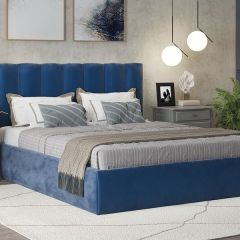 Кровать Элен 1600*2000 Rock 12 (серо-фиолетовый) в Можге - mozhga.mebel24.online | фото 2
