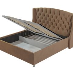 Кровать Франческа + Решетка+ПМ+Дно (1400) в Можге - mozhga.mebel24.online | фото 3