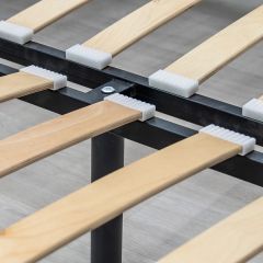 Кровать двойная Оливия 160 + ортопед. основание в Можге - mozhga.mebel24.online | фото 14