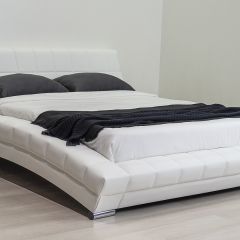 Кровать двойная Оливия 160 + ортопед. основание в Можге - mozhga.mebel24.online | фото 2
