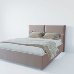 Кровать Корсика с ПМ 1200 (велюр серый) в Можге - mozhga.mebel24.online | фото 2