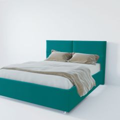 Кровать Корсика с ПМ 1400 (велюр бирюзовый) в Можге - mozhga.mebel24.online | фото 2