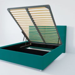 Кровать Корсика с ПМ 800 (велюр бирюзовый) в Можге - mozhga.mebel24.online | фото