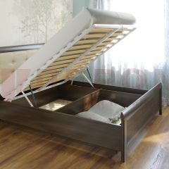 Кровать КР-1034 с мягким изголовьем в Можге - mozhga.mebel24.online | фото 6
