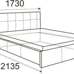 Кровать Изабелла с латами Newtone light beige 1400x2000 в Можге - mozhga.mebel24.online | фото 2