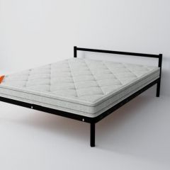 Кровать Мета с матрасом 800 (черный) в Можге - mozhga.mebel24.online | фото