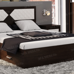 Кровать Николь 1600 (венге) в Можге - mozhga.mebel24.online | фото