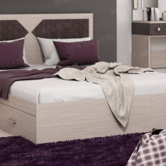Кровать Николь 1600 (ясень) в Можге - mozhga.mebel24.online | фото