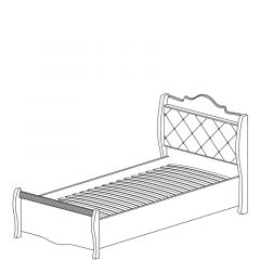 Кровать одинарная 900 №565 "Алиса" в Можге - mozhga.mebel24.online | фото 2
