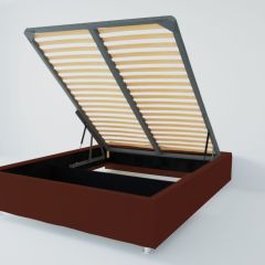 Кровать Подиум с ПМ 1600 (велюр бордо) в Можге - mozhga.mebel24.online | фото 2