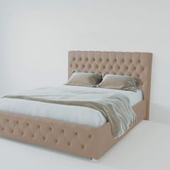 Кровать Версаль 1200 без основания (велюр серый) в Можге - mozhga.mebel24.online | фото