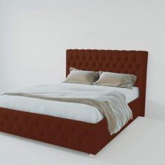 Кровать Версаль 800 без основания (велюр бордовый) в Можге - mozhga.mebel24.online | фото