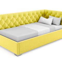 Кровать угловая Виола интерьерная +основание (80х200) в Можге - mozhga.mebel24.online | фото 13