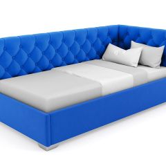 Кровать угловая Виола интерьерная +основание (80х200) в Можге - mozhga.mebel24.online | фото 23
