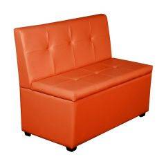 Кухонный диван Уют-1 (1000) Оранжевый в Можге - mozhga.mebel24.online | фото 1
