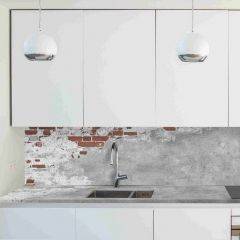 Кухонный фартук со столешницей (А-01) в едином стиле (3050 мм) в Можге - mozhga.mebel24.online | фото