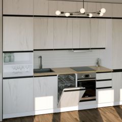 Кухонный гарнитур Амели люкс 3000 мм в Можге - mozhga.mebel24.online | фото