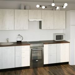 Кухонный гарнитур Лоретта мега 2500 мм в Можге - mozhga.mebel24.online | фото