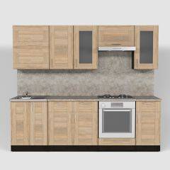 Кухонный гарнитур Ника базис 2400 в Можге - mozhga.mebel24.online | фото 3