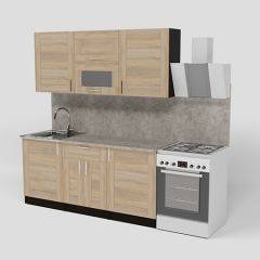 Кухонный гарнитур Ника макси 1800 в Можге - mozhga.mebel24.online | фото 2