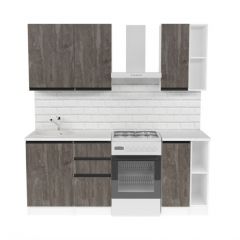 Кухонный гарнитур Ноктюрн медиум 1400 мм в Можге - mozhga.mebel24.online | фото 4