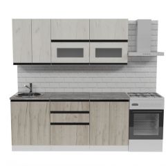 Кухонный гарнитур Паола макси 1800 мм в Можге - mozhga.mebel24.online | фото 3