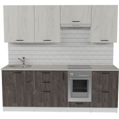 Кухонный гарнитур Сиена компакт 2200 мм в Можге - mozhga.mebel24.online | фото 3