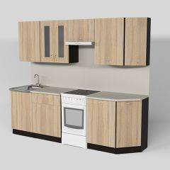 Кухонный гарнитур Симона базис 2400 в Можге - mozhga.mebel24.online | фото 2