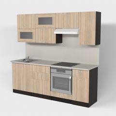 Кухонный гарнитур Симона компакт 2200 в Можге - mozhga.mebel24.online | фото 2