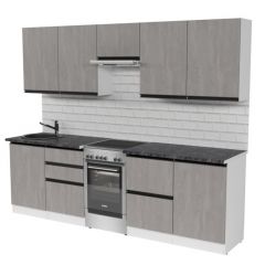 Кухонный гарнитур Сюита мега 2500 мм в Можге - mozhga.mebel24.online | фото 4