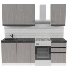 Кухонный гарнитур Сюита стандарт 1600 мм в Можге - mozhga.mebel24.online | фото 3