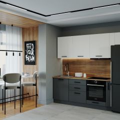 Кухонный гарнитур Вегас 2550 (Стол. 26мм) в Можге - mozhga.mebel24.online | фото