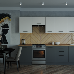 Кухонный гарнитур Вегас 3000 (Стол. 26мм) в Можге - mozhga.mebel24.online | фото