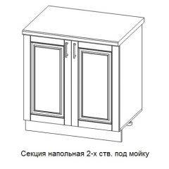 Кухонный гарнитур Верона (крем) модульная в Можге - mozhga.mebel24.online | фото 16