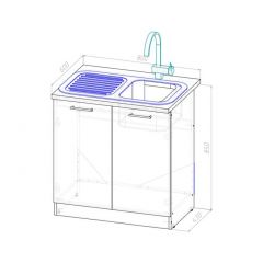 Кухонный гарнитур Янтарь 3000 мм в Можге - mozhga.mebel24.online | фото 16