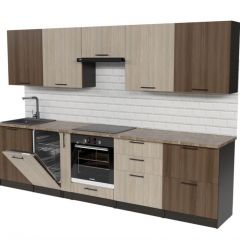 Кухонный гарнитур Яшма 3000 мм в Можге - mozhga.mebel24.online | фото 4