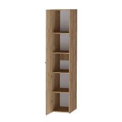 Квадро П-1 Пенал 1дв (ЛДСП дуб крафт золотой) в Можге - mozhga.mebel24.online | фото 2