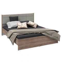 Модульная Спальня Соната (Белый/Дуб сонома) в Можге - mozhga.mebel24.online | фото 2