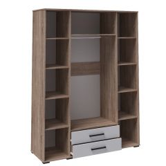 Модульная Спальня Соната (Белый/Дуб сонома) в Можге - mozhga.mebel24.online | фото 6
