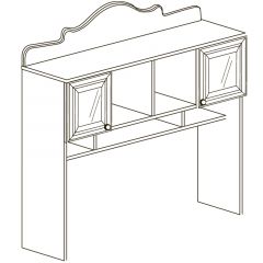 Надставка стола № 556 "Алиса" в Можге - mozhga.mebel24.online | фото 2