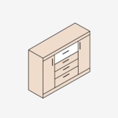 НИКА Н25 Комод в Можге - mozhga.mebel24.online | фото 3