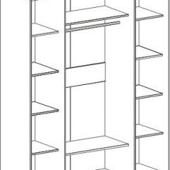 НИКОЛЬ МС Спальный гарнитур в Можге - mozhga.mebel24.online | фото 7
